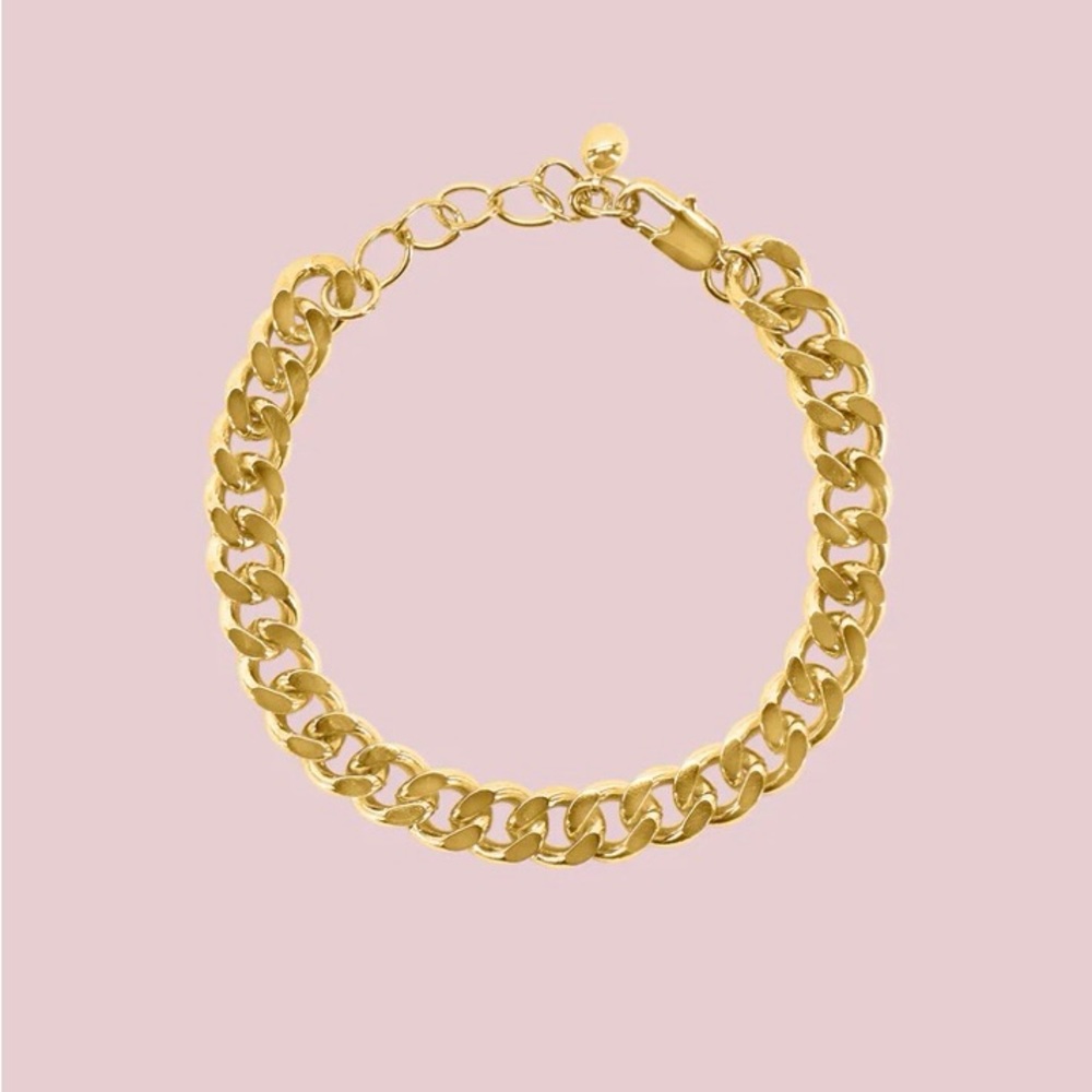 Oma the Label Gold Cuban Link Bracelet
